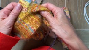 Пара носков с мохером