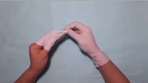 Снятие перчаток.