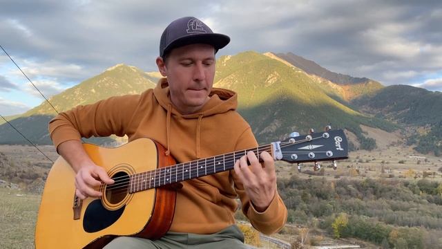 ЧЁРНЫЙ ПЛАЩ НА ГИТАРЕ - FINGERSTYLE COVER смотреть онлайн