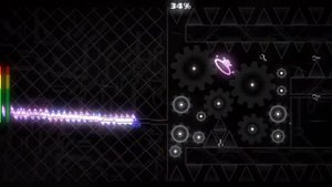 TON 618 WITH CLICKS no deco |Geometry dash. тон 618 с кликами без декора |геометри дэш.