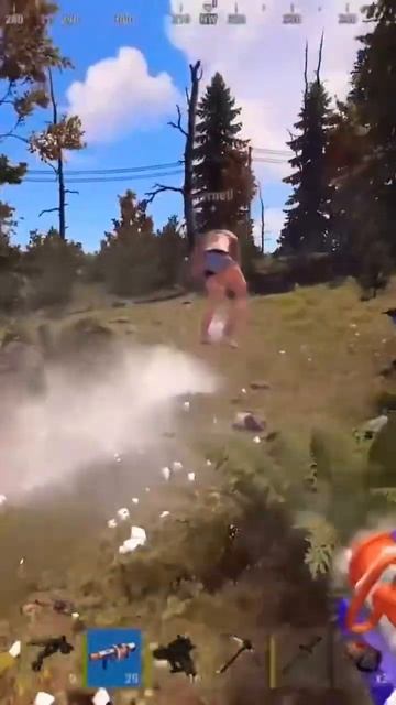 Уничтожил снежками в #раст #rust #выживание #chistobzden смотреть онлайн