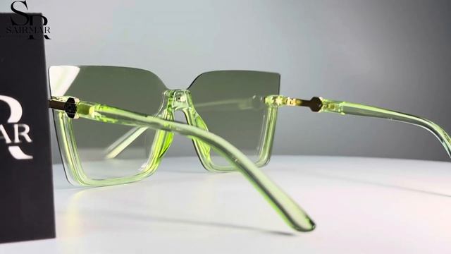 Солнцезащитные очки Sairmar Economy G6 зеленые смотреть онлайн