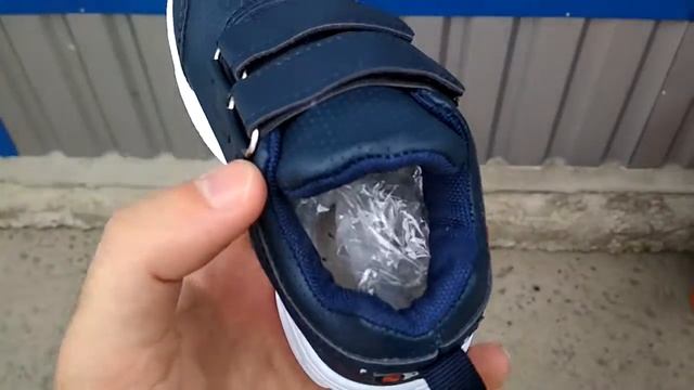 Детские кроссовки темно синие на липучках смотреть онлайн