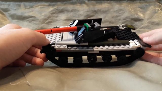 Как сделать танк Rhm.-Borsig Waffenträger из лего смотреть онлайн