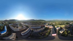 Посёлок Усть-Омчуг в 360°