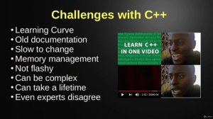4. Challenges with C++