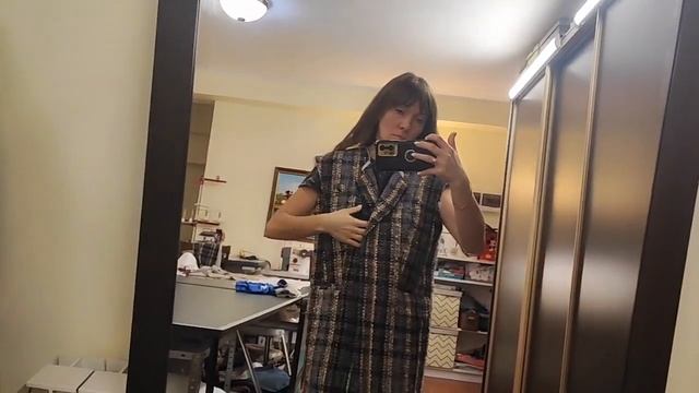 ПАЛЬТО ИЗ ТВИДА / КРОЙ И ПОШИВ / РЕЗУЛЬТАТ В КОНЦЕ / ВЫКР