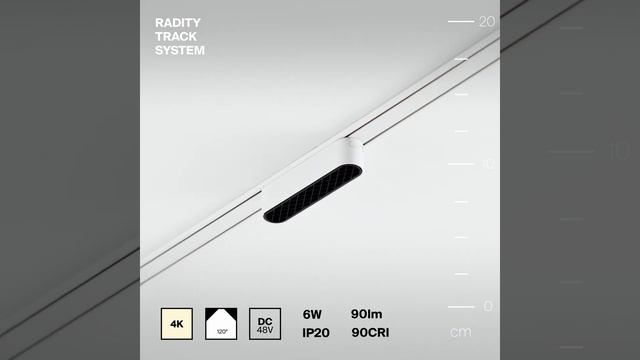 Трековый накладной светильник Maytoni TR084-1-6W4K-W Basis Grid смотреть онлайн