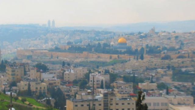 Вид с горы Скопус. смотреть онлайн