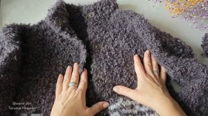 Мк жакет Букле (детский) - Обзор изделия по Мк.