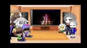 реакция андертейл на песню омега флаут