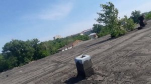 Вид с крыши заброшки.😊