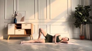 ХУДЕЕМ в ногах ЛЕЖА на коврике | Боди балет