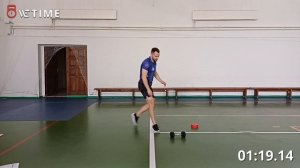 Народные игры ГТО 2025. Первая попытка Абрамов Евгений. Возрастная категоря 35-39. Результат 3:10