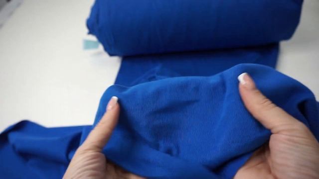 Трикотаж лапша синий Артикул: AL9080