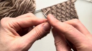 ВАУ! ДВУСТОРОННИЙ  узор для Шарфа спицами |Так просто, ?