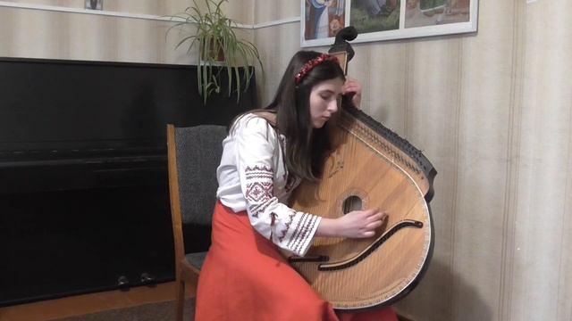 Вар. на тему укр. нар. пісні Місяць яснесенький О.Дзюбенко обр. Г. Шатківська