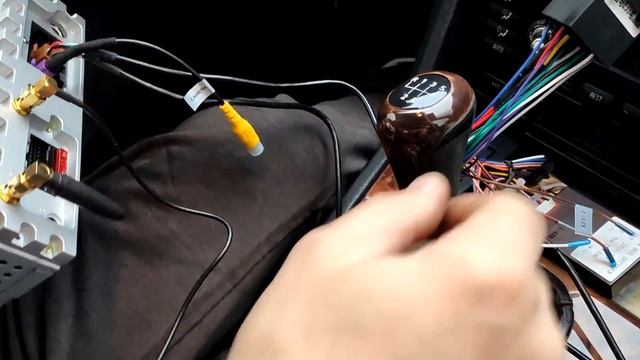Установка и подключение автомагнитолы с aliexpress в автомобиль BMW.