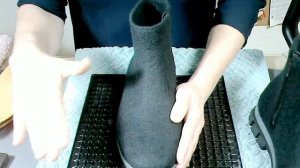 Как уменьшить валяную обувь после установки на подошв