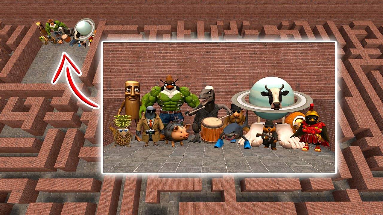 Никогда Не Ходите В Лабиринт С Итальянскими Мемами смотреть онлайн