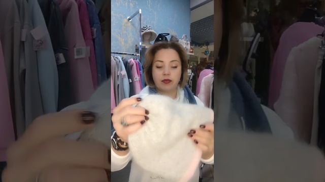 шапка+косынка =стильно и тепло❗заказ по ☎️8-985-179-46-50. смотреть онлайн