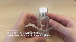 Мужская Баккара 540 - MFK Silver. Gentle Fluidity Silver Maison Francis Kurkdjian. Аромат пушЬка!