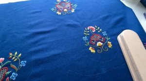 Вышила первый Бюнад(национальный костюм Норвегии) Как