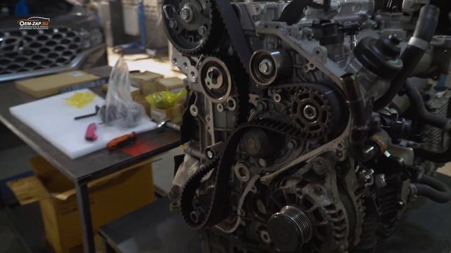 Замена ремня ГРМ на D4HE смотреть онлайн