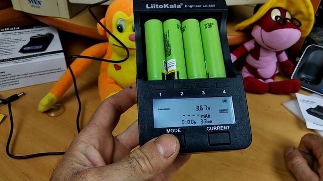 LiitoKala Lii-500. Одно из лучших зарядных устройств для разного типа аккумуляторов с Aliexpress