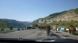 Дорога в Приэльбрусье