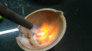 Плавка серебра...