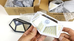 Очень яркие светильники для сада и улицы на солнечной батарее с тремя режимами работы с aliexpres.