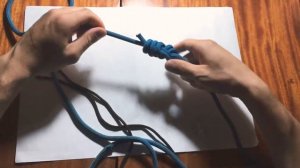 Узел «Восьмерка одним концом» и узел «Прямой проводни