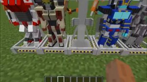 Обзор модов в майнкрафт на трансформеров.