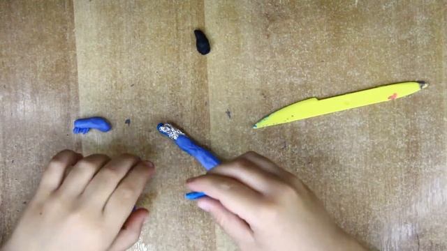 Лепим Синюю Лонг Хорс/ Blue Long Horse from clay / DAMIAN CLAY