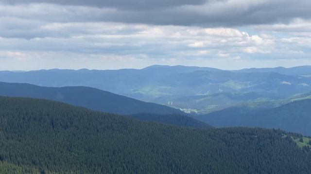 Bukovel  Hoverla Mount - The Carpathians  Ukraine  Буковель  Карпати  Говерла