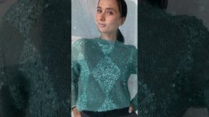 КРАСИВОЕ ВЯЗАНИЕ С ПАЙЕТКАМИ💕ПАЙЕТКИ💕МОДНОЕ ВЯЗА?