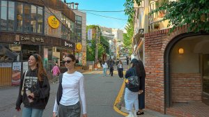 Sunny Sunday Walk in Gangnam Street ☀️ Seoul’s Iconic Streets