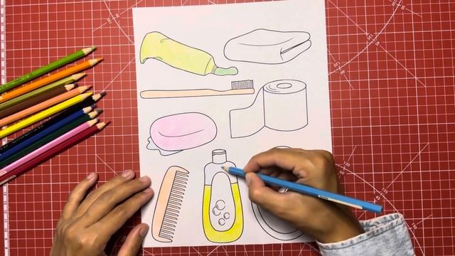 Раскраска для Детей Мыло / Раскраска Ванна / Раскраски / Детская Раскраска / Раскраска Онлайн Видео