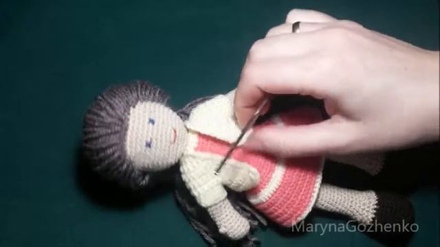 Вязаное болеро для куклы смотреть онлайн