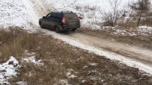 Приора зимой