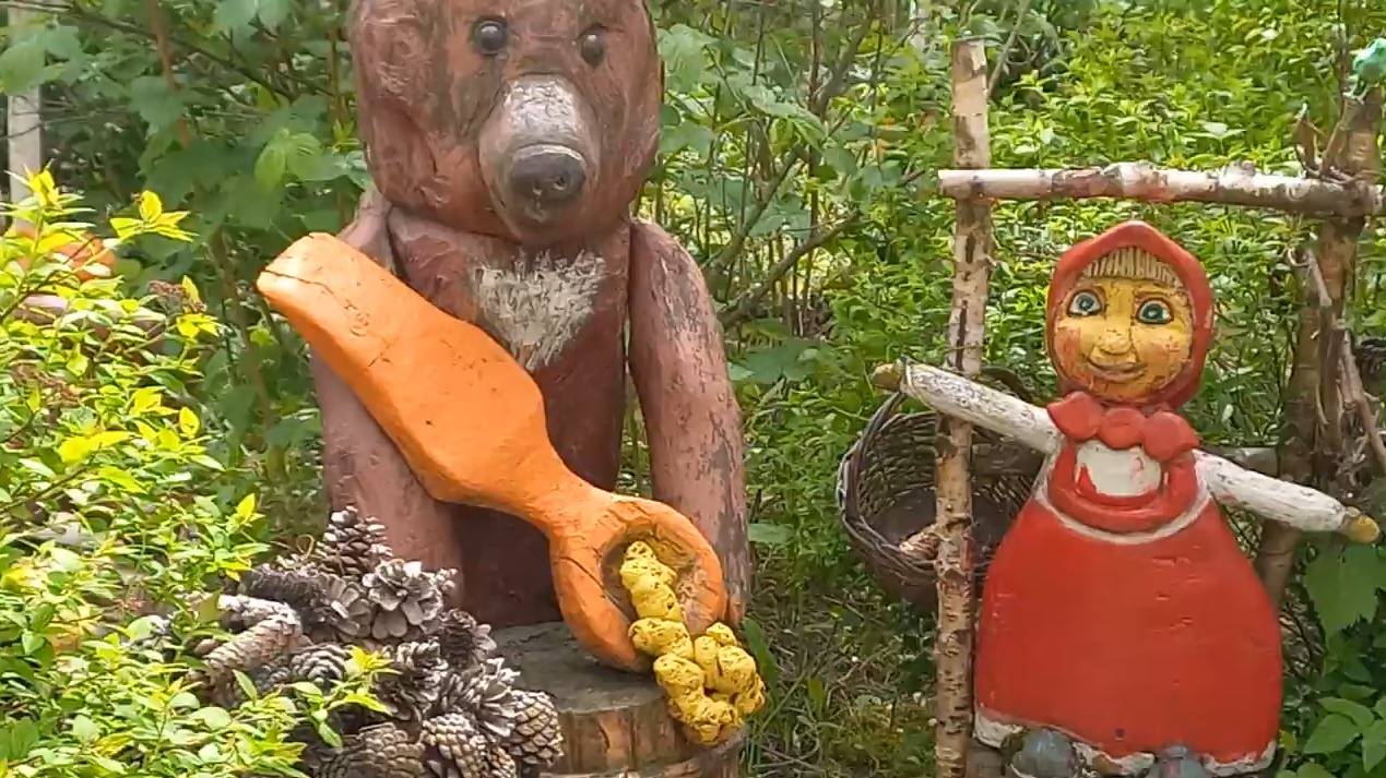 Сказочный палисадник в черте города