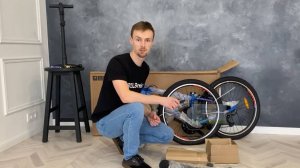 Как собрать горный подростковый велосипед STELS Navigator 400 V. Пошаговая инструкция