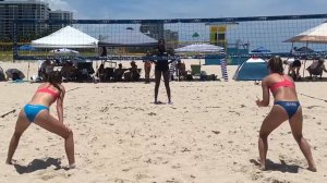 Пляжный волейбол. Девушки 14