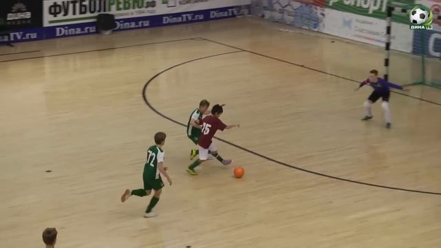 ДИНА-1 - СОКОЛ. Лучшие моменты матча смотреть онлайн