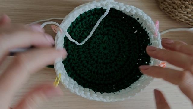 Вяжем корзинку с ручками🧶🧺
