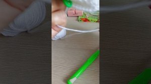 вязание по кругу от одного клубка.mp4