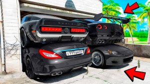 Затроллил и спрятал чёрные чит тачки в ГТА 5! Битва автоугонщиков в GTA 5 Online!