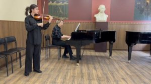 Г. Венявский. Концерт для скрипки №2 ре минор, 1 часть