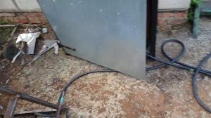 Плавка алюминия газовой горелкой в цапфах